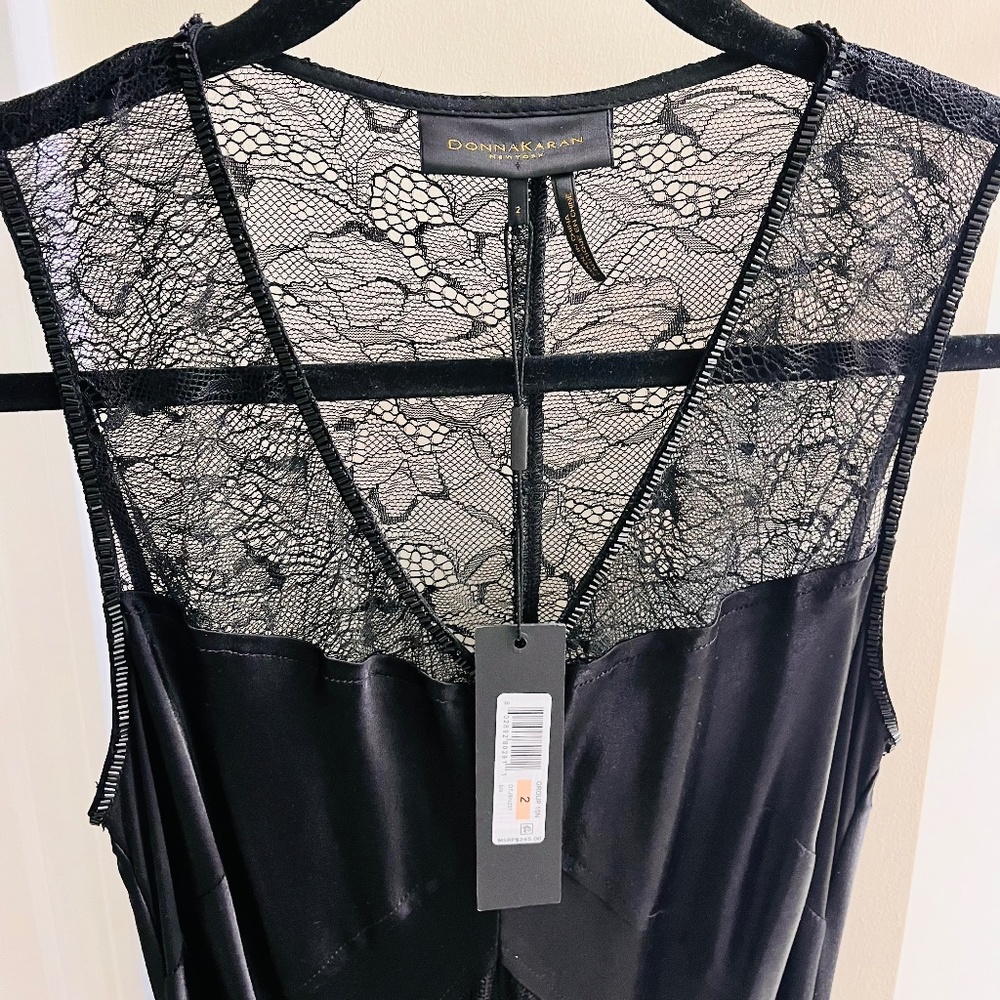 Donna Karen New York black Evening dress